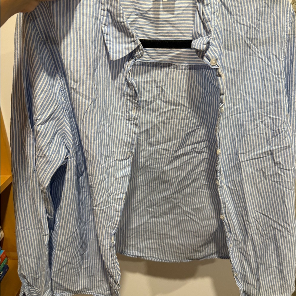 Blue Striped Women’s Shirt